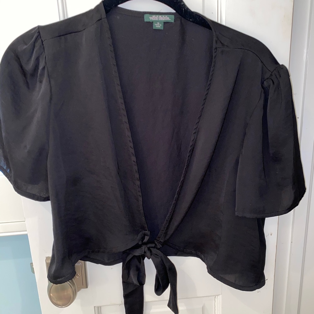 Black tie top